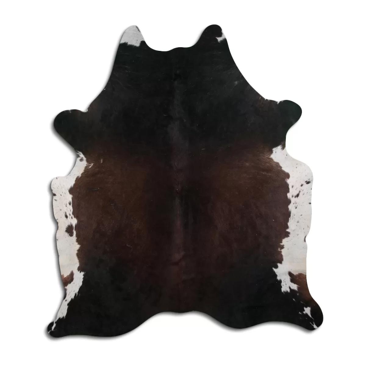 Fiesta Leather Art 102519 Krem 51 mm Deri Toz Tutmaz Yıkanabilir İnce Kaymaz Deri Taban Oval Makine Dokuma Salon Halısı 80x140 cm