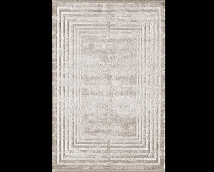 Royal Halı Lootus LO14K Krem 10 mm Akrilik Toz Tutmaz Yıkanabilir Kalın Kaymaz Lateks Taban Dikdörtgen Makine Dokuma Salon Halısı 180x180 cm