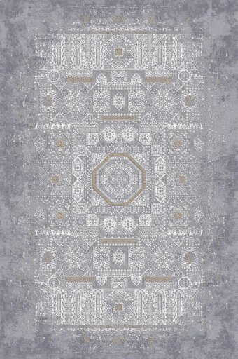 Artemis Halı Couture 0889D Altın-Bej 7 mm Akrilik Yıkanabilir İnce Kaymaz Jüt Taban Dikdörtgen Makine Dokuma Salon Halısı 120x180 cm