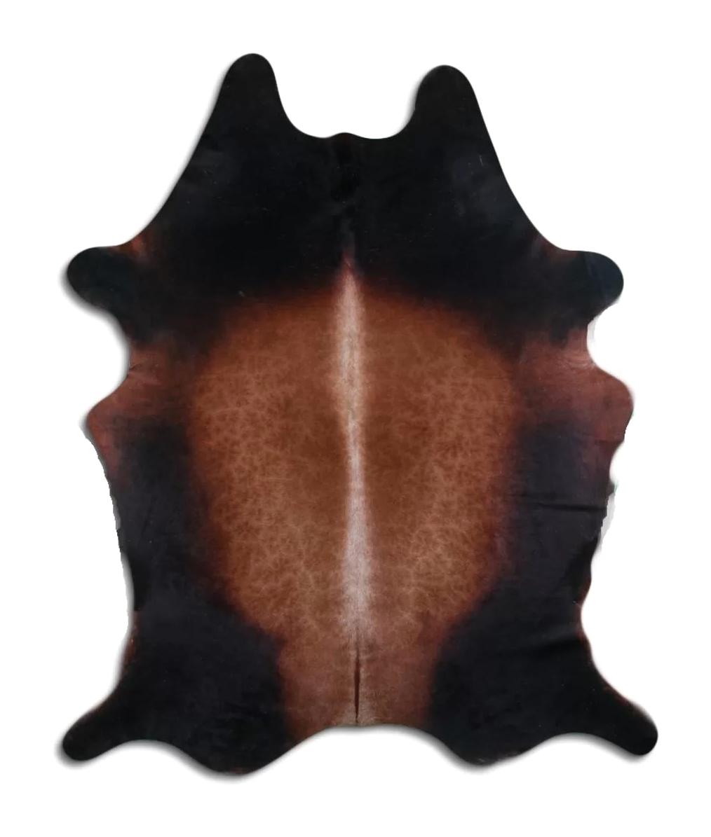 Fiesta Leather Art 101205 Çok Renkli 51 mm Deri Toz Tutmaz Yıkanabilir İnce Kaymaz Deri Taban Oval Makine Dokuma Salon Halısı 100x230 cm