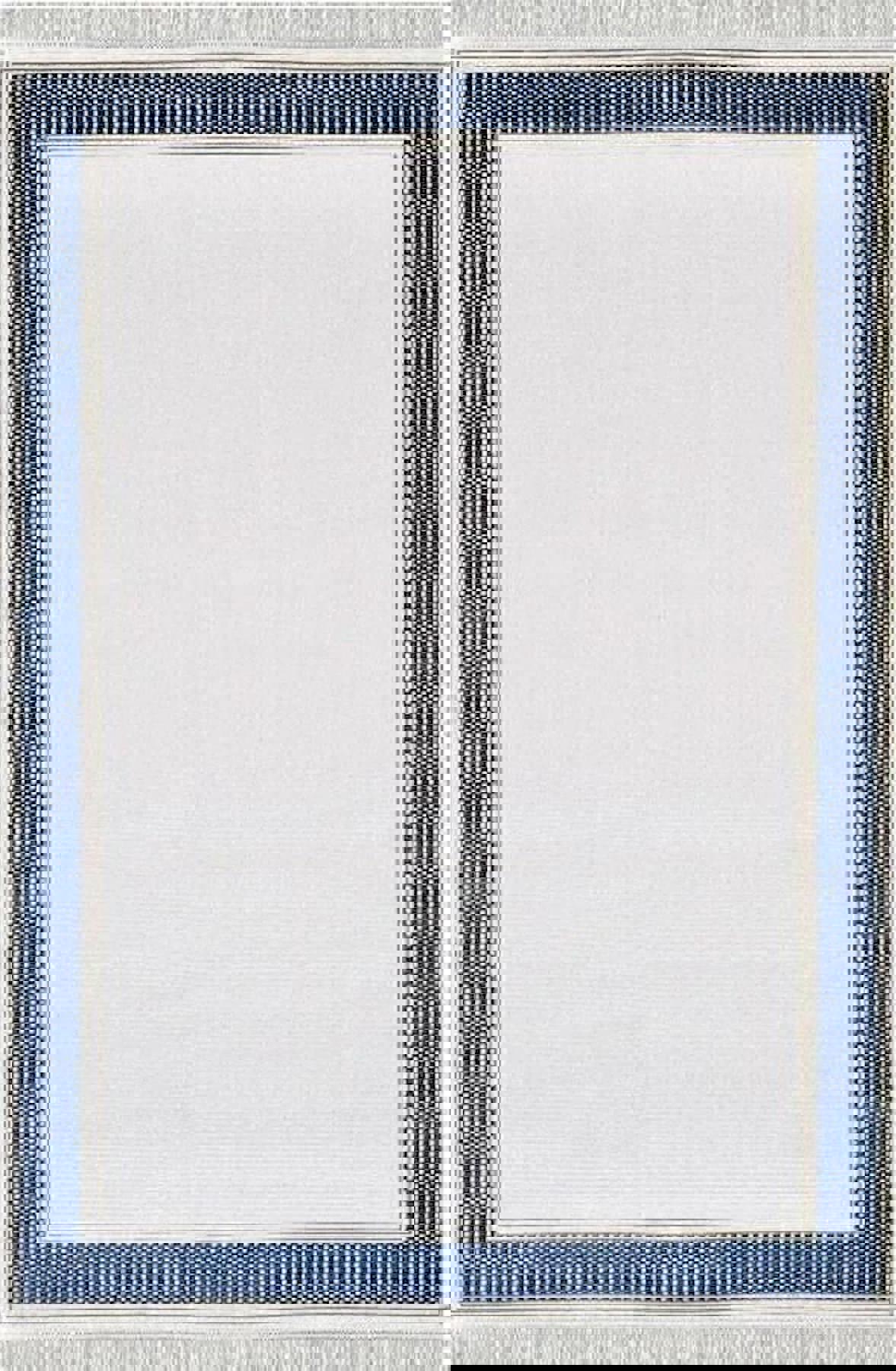 Pierre Cardin Voila ZQ03C Krem 0.8 mm Akrilik Yumuşak Yıkanabilir İnce Kaymaz Dikdörtgen Makine Dokuma Salon Halısı 80x150 cm