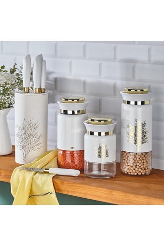 Neva Çınar Naturel 6 Lı Silindir Bıçak Seti