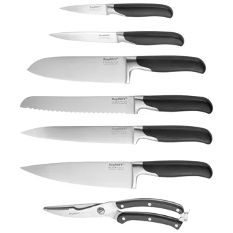 Berghoff Essentials 8 Parça Bloklu Bıçak Seti