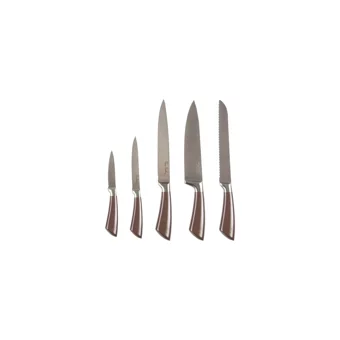 Pierre Cardin Pluto Bıçak Set 5 Li Pink Brown - Gri