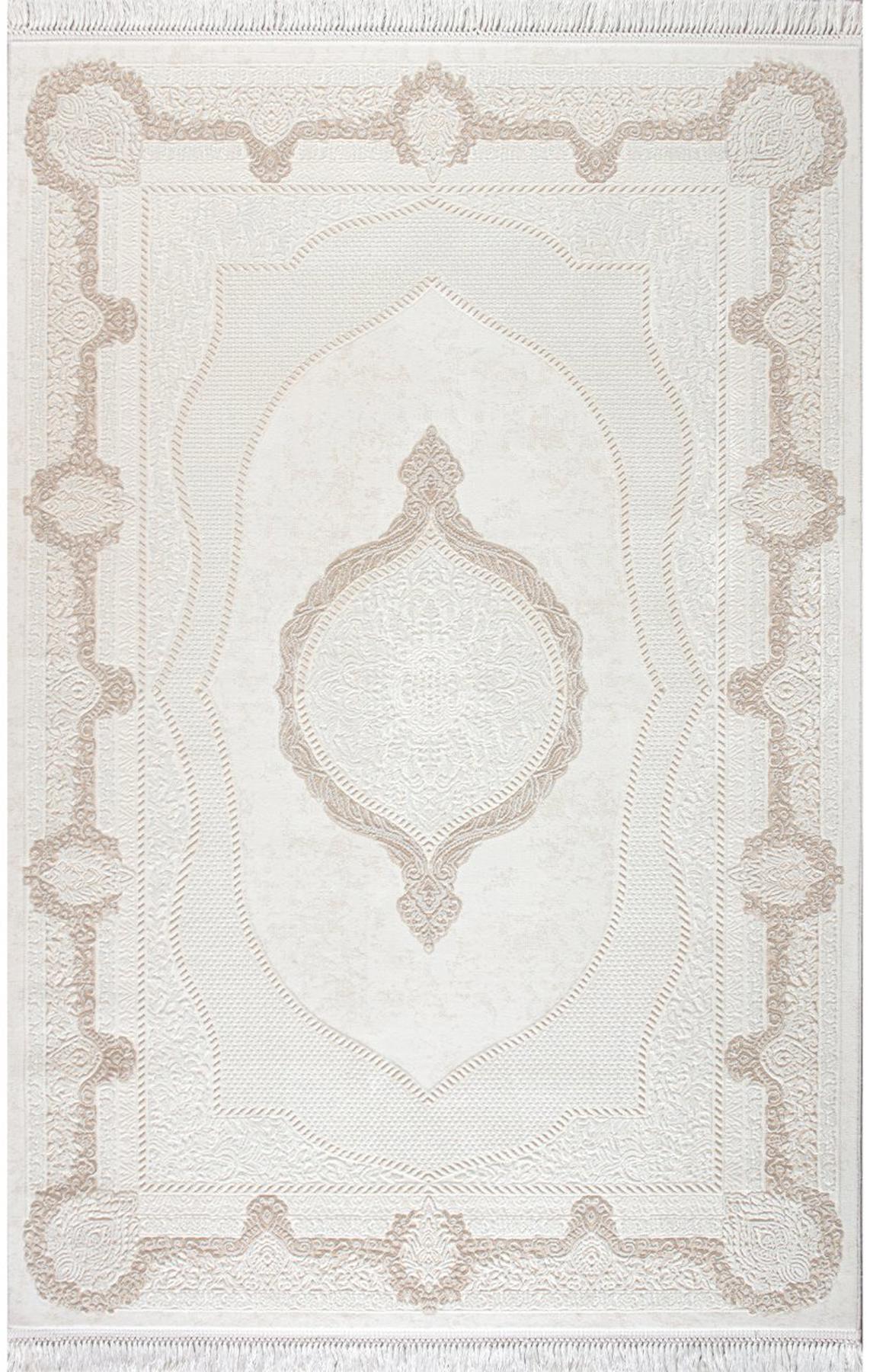 Artemis Halı Vanessa 03080A Çok Renkli Akrilik Yıkanabilir İnce Kaymaz Jüt Taban Dikdörtgen Makine Dokuma Salon Halısı 80x120 cm