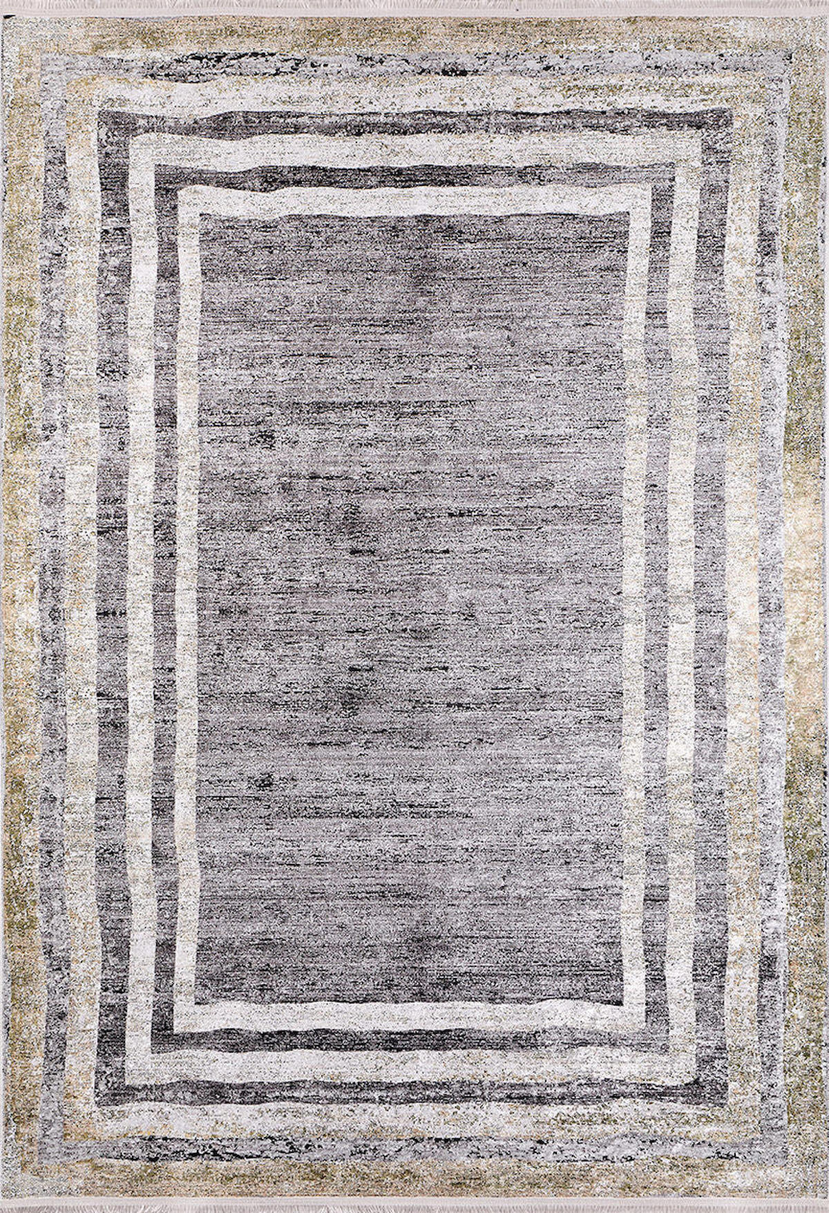 Halı Atölyesi Altın-Bej 5 mm Pamuk Hipoalerjenik Yıkanabilir İnce Kaymaz Dot Taban Dikdörtgen Makine Dokuma Salon Halısı 80x200 cm