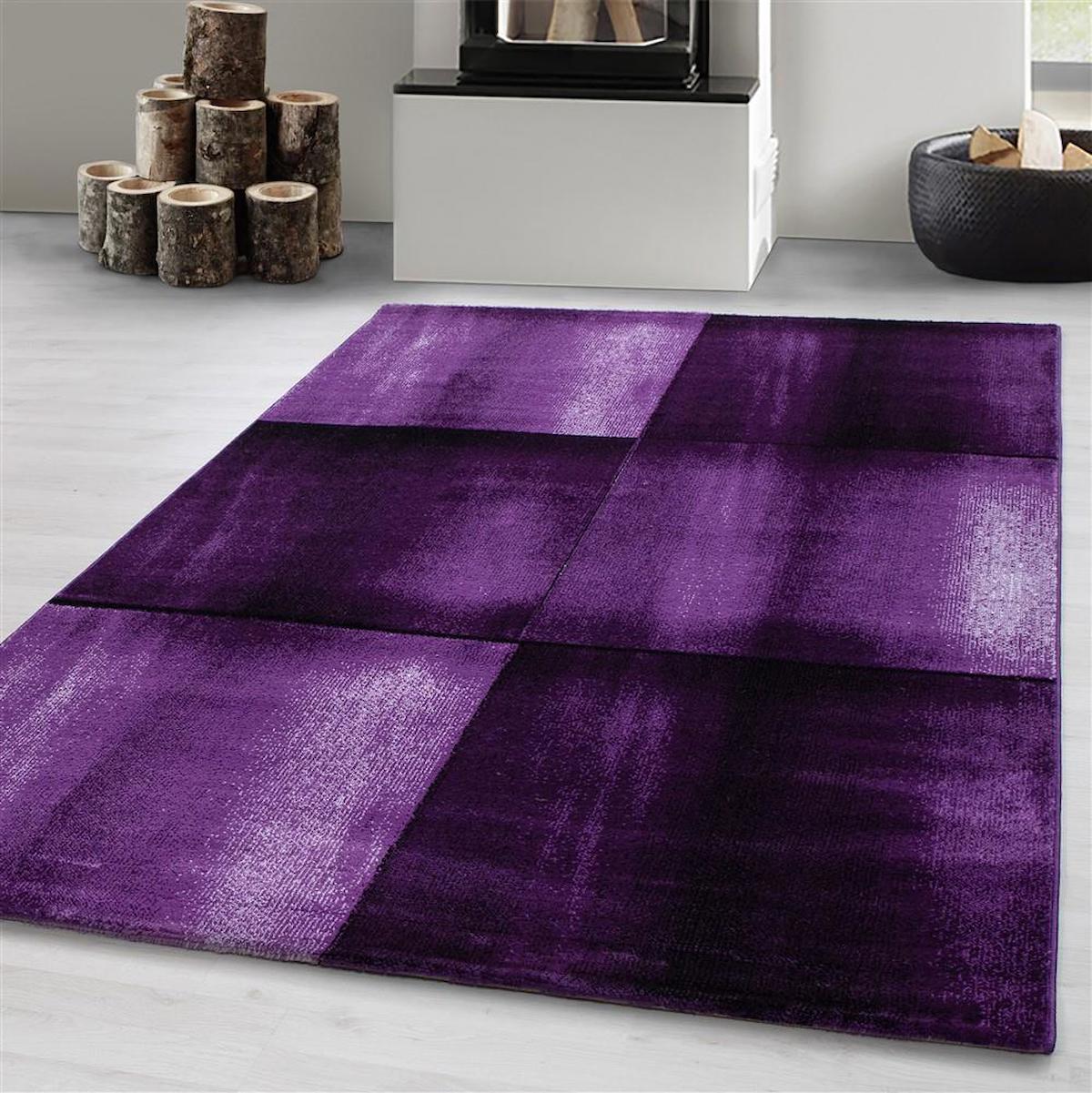 Red Halı Siyah 9 mm Polipropilen Antibakteriyel Yıkanabilir İnce Kaymaz Şönil Taban Dikdörtgen Makine Dokuma Salon Halısı 100x150 cm