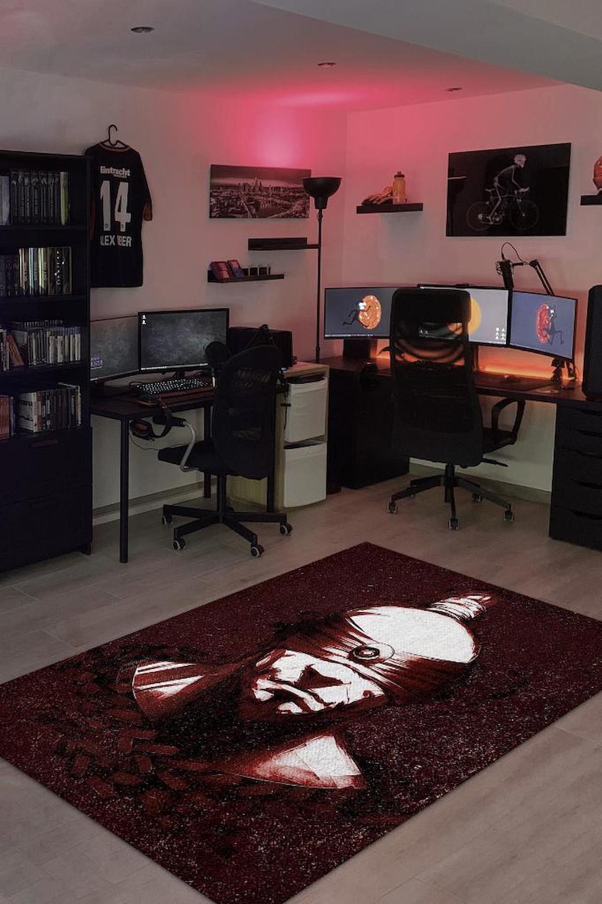 Homshtag Krem 4 mm Pamuk Antistatik Yıkanabilir İnce Kaymaz Dikdörtgen Makine Dokuma Genç Odası Halısı 160x230 cm