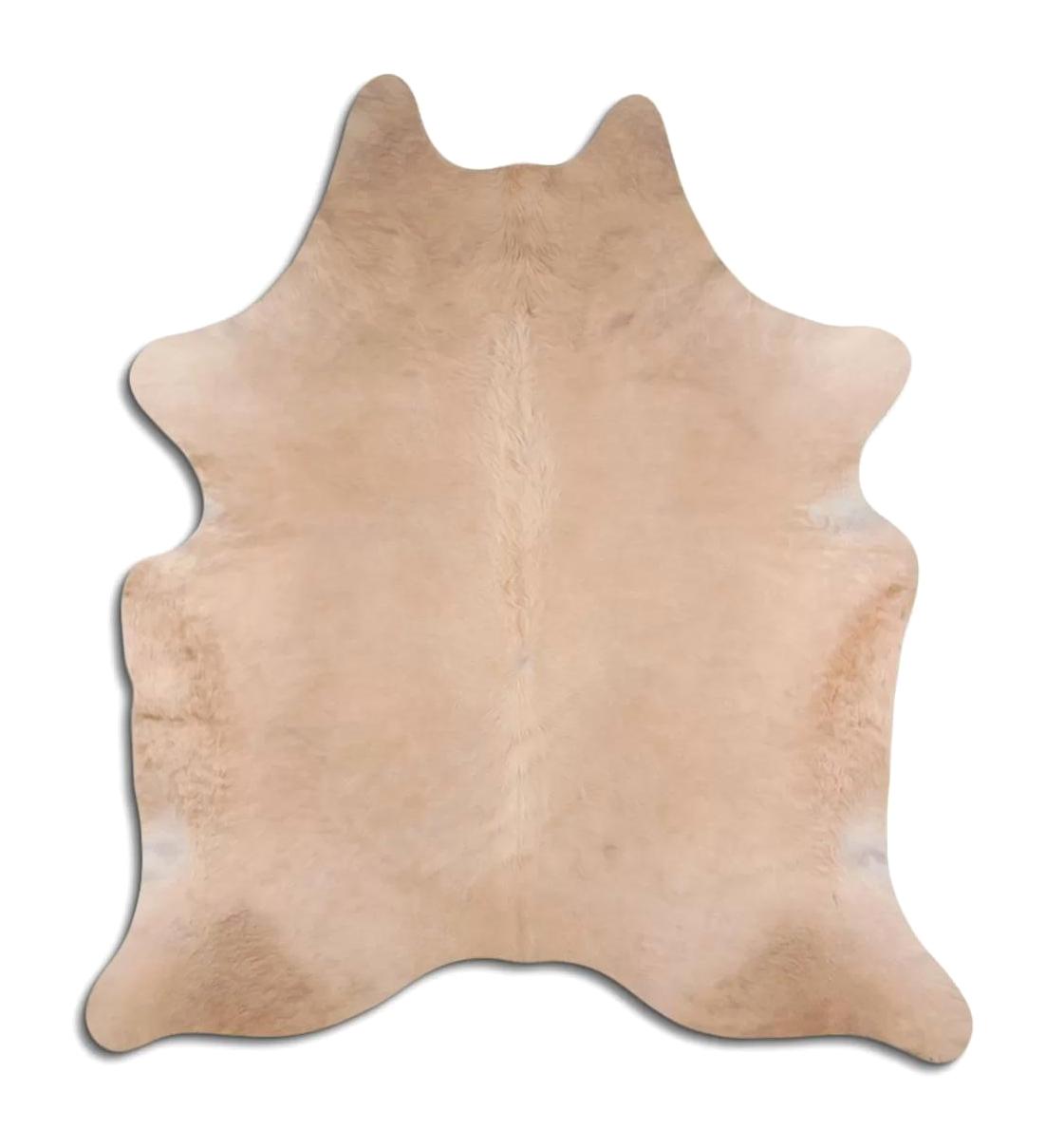 Fiesta Leather Art 101118 Çok Renkli 51 mm Deri Toz Tutmaz Yıkanabilir İnce Kaymaz Deri Taban Oval Makine Dokuma Salon Halısı 180x180 cm