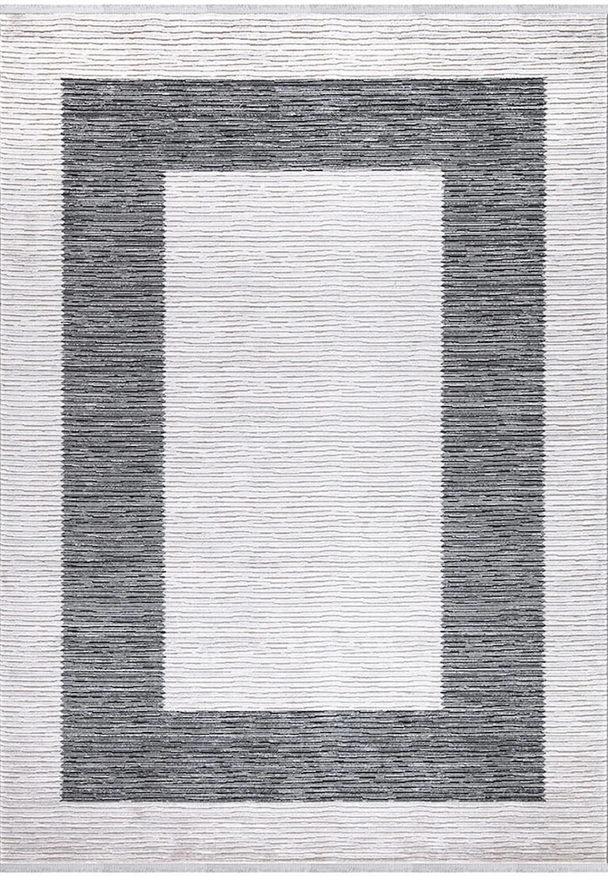 İpek Home Roxanne 17113 Gri 8 mm Akrilik Yıkanabilir İnce Kaymaz Pamuk Taban Dikdörtgen Makine Dokuma Antre-Çocuk Odası-Salon-Yatak Odası Halısı 180x280 cm