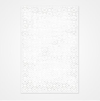Crea Halı Safir 17300 Krem 6 mm Polyester Toz Tutmaz Yıkanabilir Orta Dikdörtgen Makine Dokuma Salon Halısı 80x200 cm