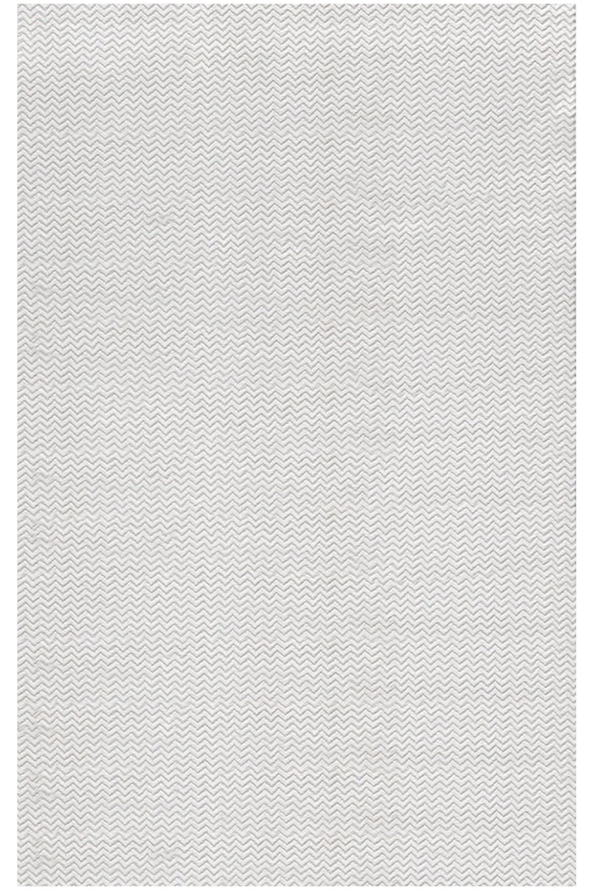 Padişah Paris 36198 Gri 9 mm Akrilik Antibakteriyel Yıkanabilir İnce Kaymaz Dikdörtgen Makine Dokuma Salon Halısı 120x180 cm