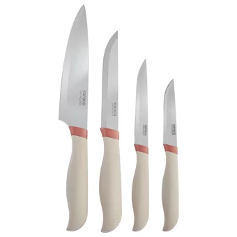 Karaca Sting Beige 4 Parça Bıçak Seti - Bej