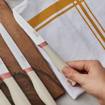 Karaca Sting Beige 4 Parça Bıçak Seti - Bej