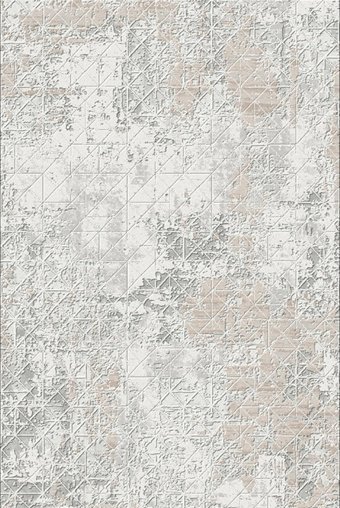 Kreasyon Halı Hesna A0003 Gri 9 mm Akrilik Yalıtıma Yardımcı Yıkanabilir İnce Kaymaz Pamuk Taban Dikdörtgen Makine Dokuma Salon Halısı 160x230 cm