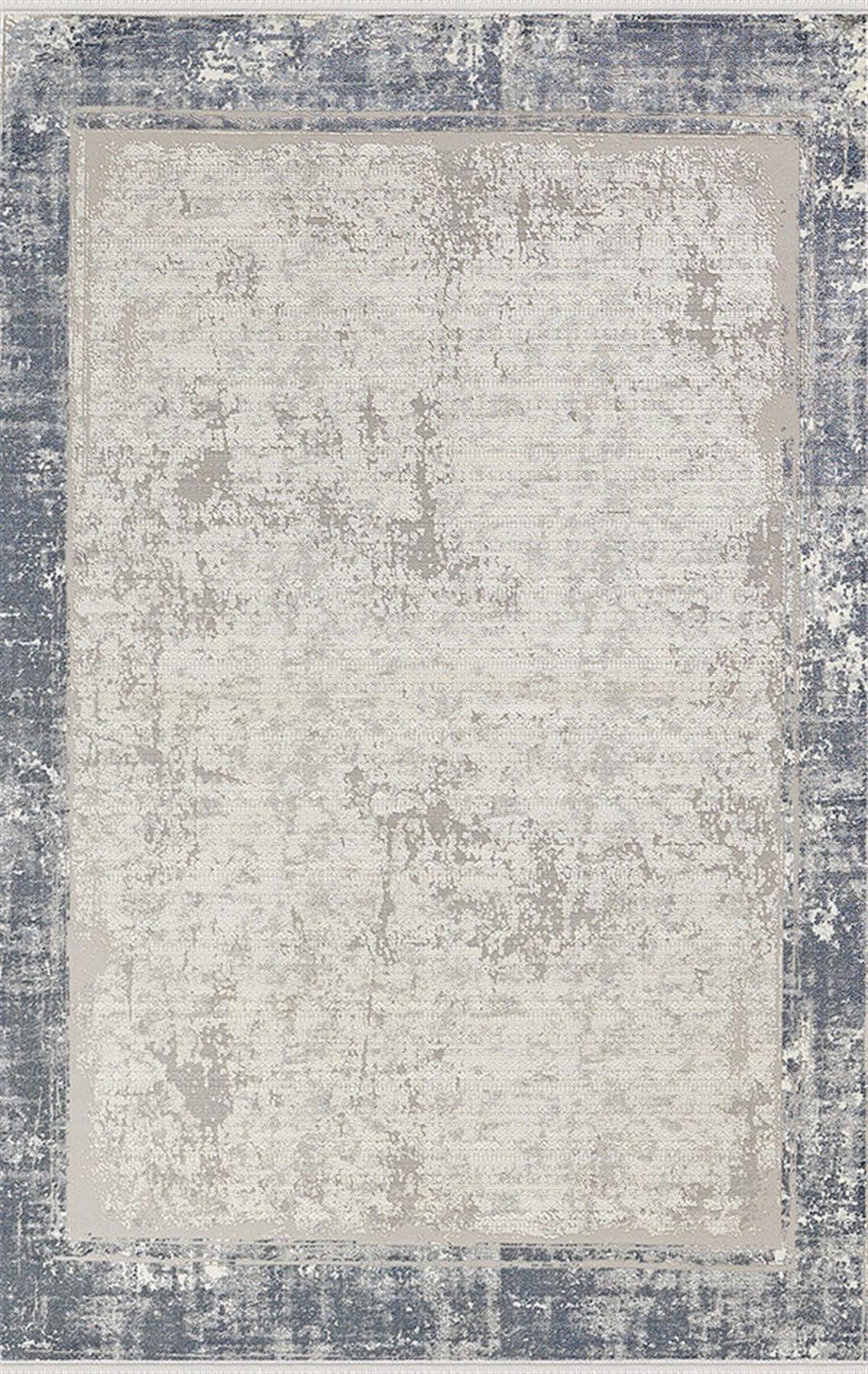 Dinarsu Gala 34374 Gri 11 mm Akrilik Silinebilir Yıkanabilir Orta Kaymaz Dikdörtgen Makine Dokuma Salon Halısı 120x180 cm