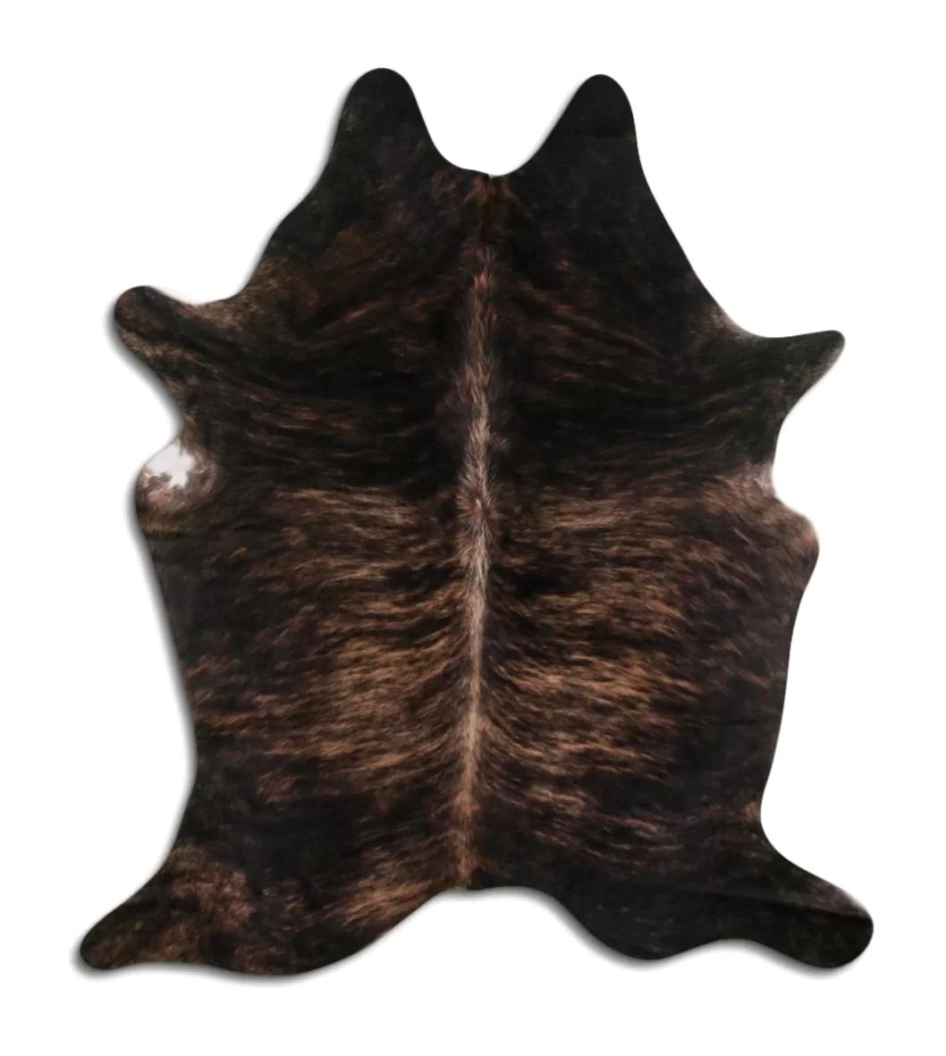 Fiesta Leather Art 103652 Çok Renkli 51 mm Deri Toz Tutmaz Yıkanabilir İnce Kaymaz Deri Taban Oval Makine Dokuma Salon Halısı 100x200 cm