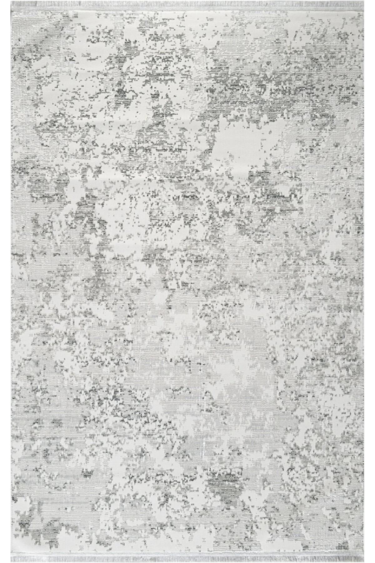 Padişah Aspen 62748 Gri 2 mm Polyester Toz Tutmaz Yıkanabilir İnce Dikdörtgen Makine Dokuma Salon Halısı 160x230 cm