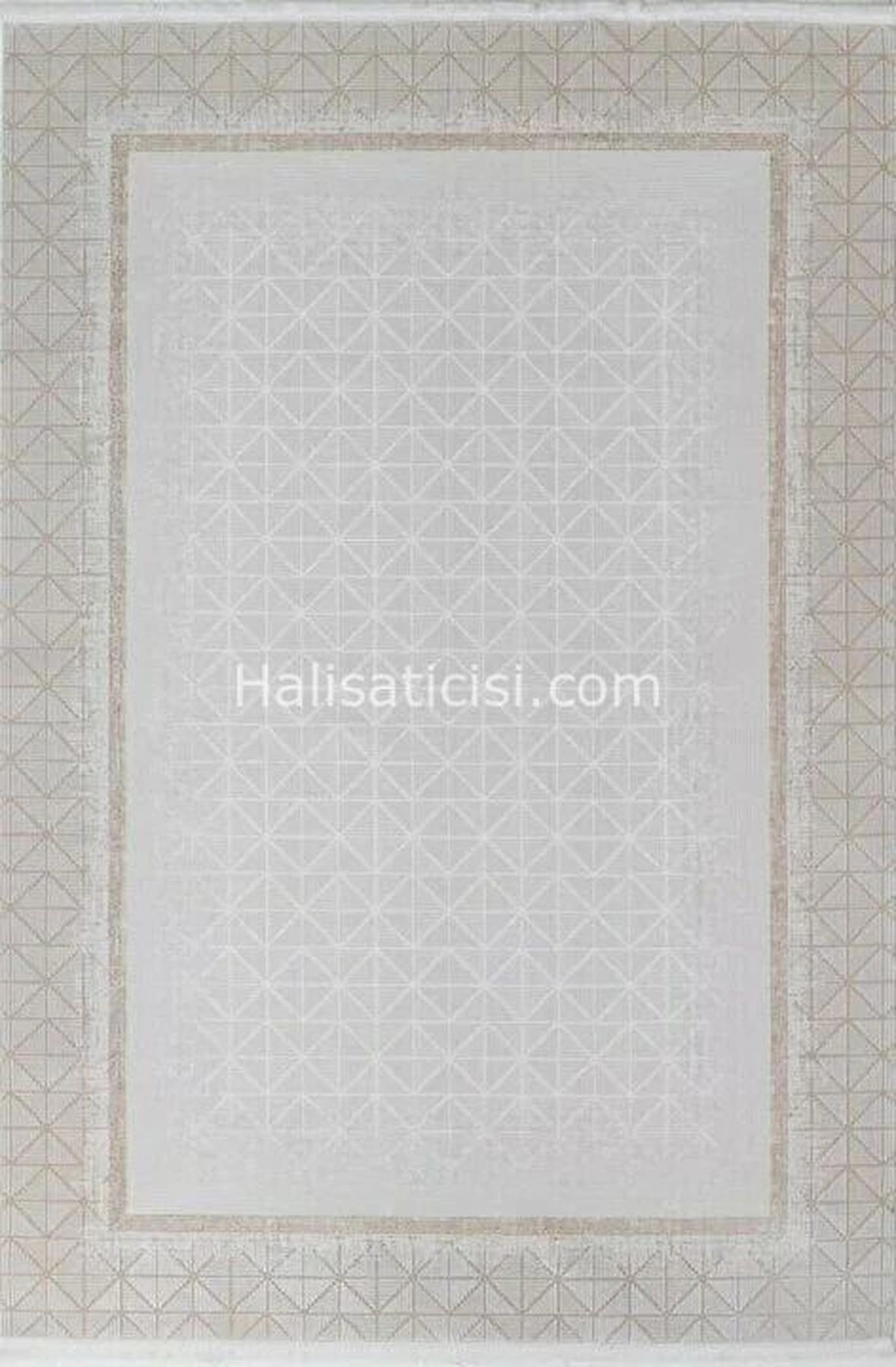 Gümüşsuyu Matisse 13623 Çok Renkli 9 mm Akrilik Toz Tutmaz Yıkanabilir İnce Kaymaz Dikdörtgen Makine Dokuma Salon Halısı 100x200 cm