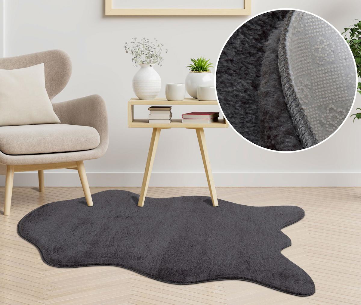 Orkide Home Krem 14 mm Polyester Yıkanabilir İnce Kaymaz Jel Taban Makine Dokuma Salon Halısı 120x250 cm