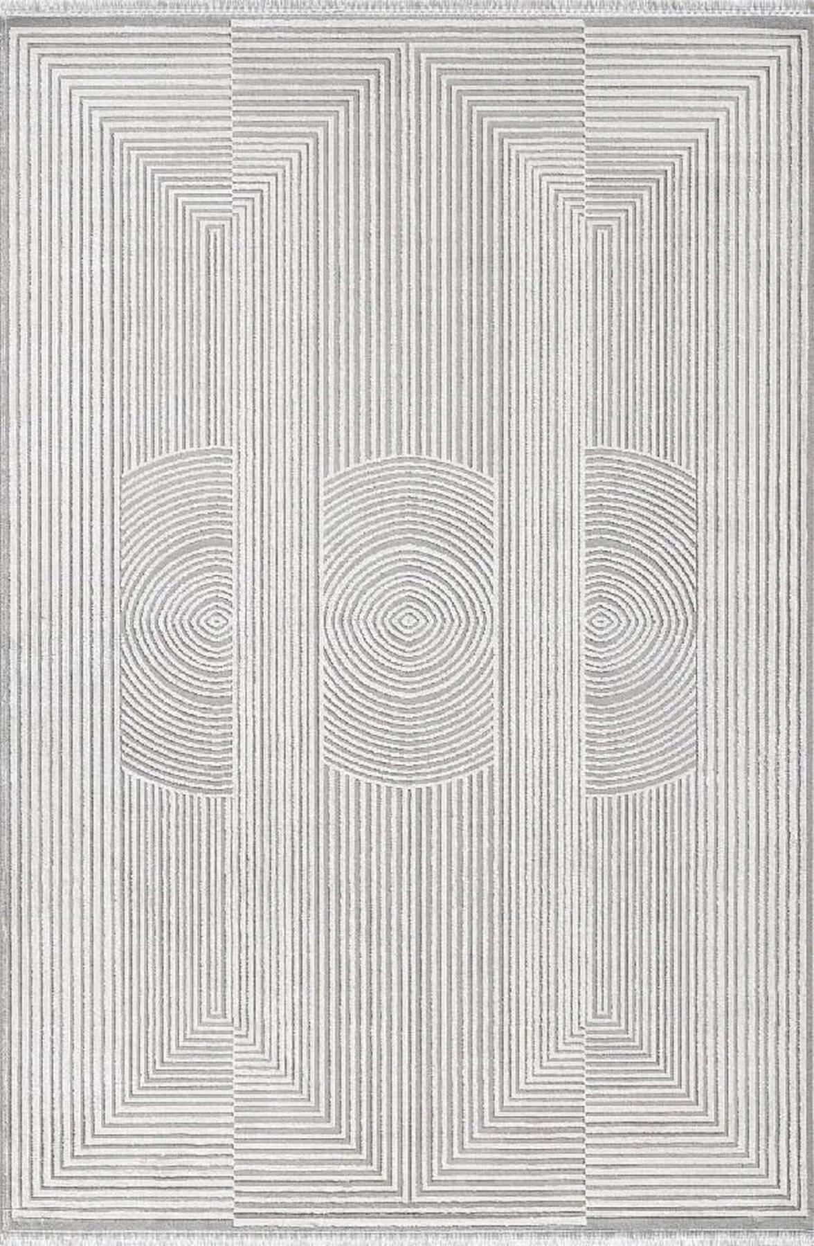 Pierre Cardin Marcel JC01E Bej 0.8 mm Akrilik Antibakteriyel Yıkanabilir İnce Kaymaz Dikdörtgen Makine Dokuma Salon Halısı 80x200 cm