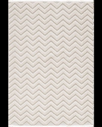 Royal Halı Deco Loopy LQ00A Krem 11 mm Akrilik Toz Tutmaz Yıkanabilir Kalın Kaymaz Lateks Taban Dikdörtgen Makine Dokuma Salon Halısı 100x150 cm