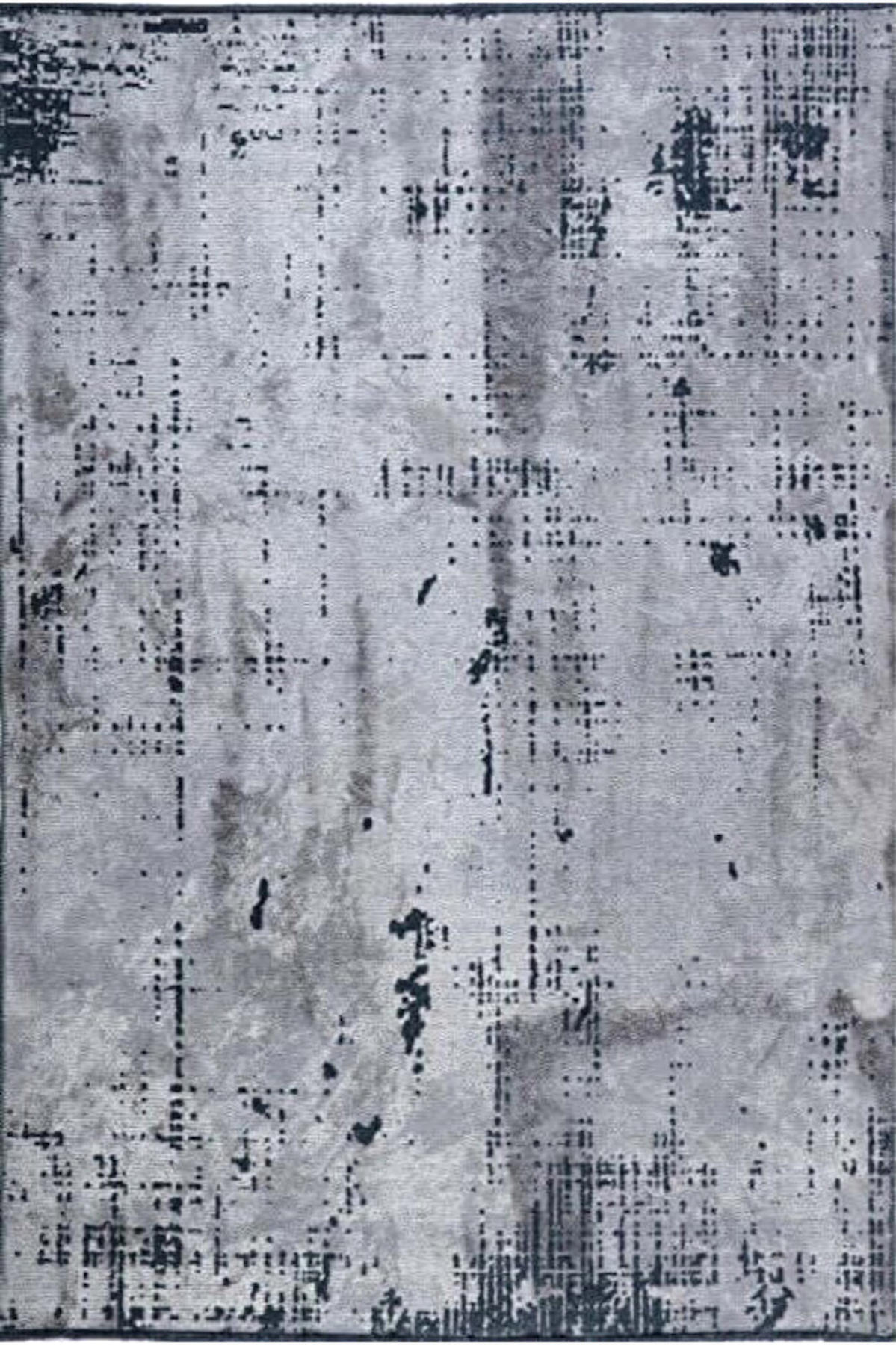 Gümüşsuyu Milano 12254 Çok Renkli 6 mm Pamuk Toz Tutmaz Yıkanabilir İnce Kaymaz Dikdörtgen Makine Dokuma Salon Halısı 100x200 cm