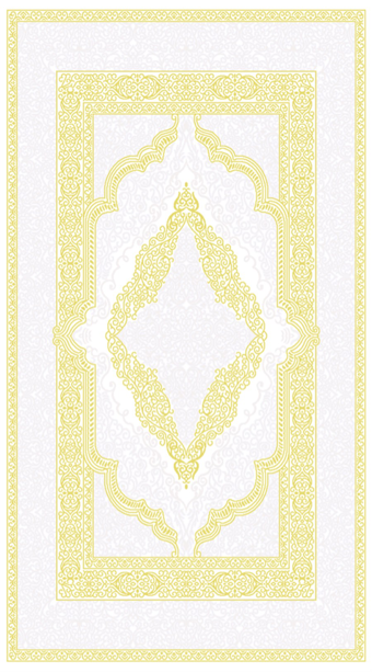 Kreasyon Halı Luna 9105 Krem Akrilik Yıkanabilir Kalın Pamuk Taban Dikdörtgen Makine Dokuma Salon Halısı 80x500 cm