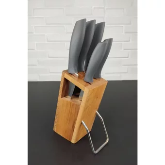 Digithome 6 Parça Standlı Bıçak Seti Gri – CKR2830