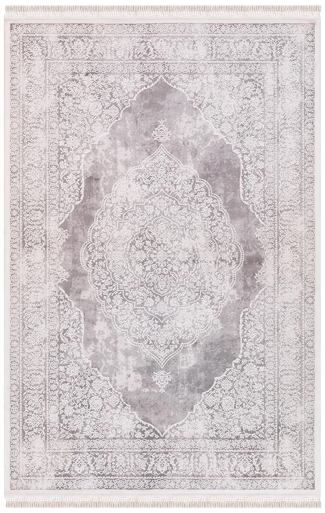 İpek Home Blossom 13637 Bej-Kahverengi 10 mm Bambu Toz Tutmaz Yıkanabilir Orta Kaymaz Pamuk Taban Dikdörtgen Makine Dokuma Antre-Çocuk Odası-Salon-Yatak Odası Halısı 180x300 cm