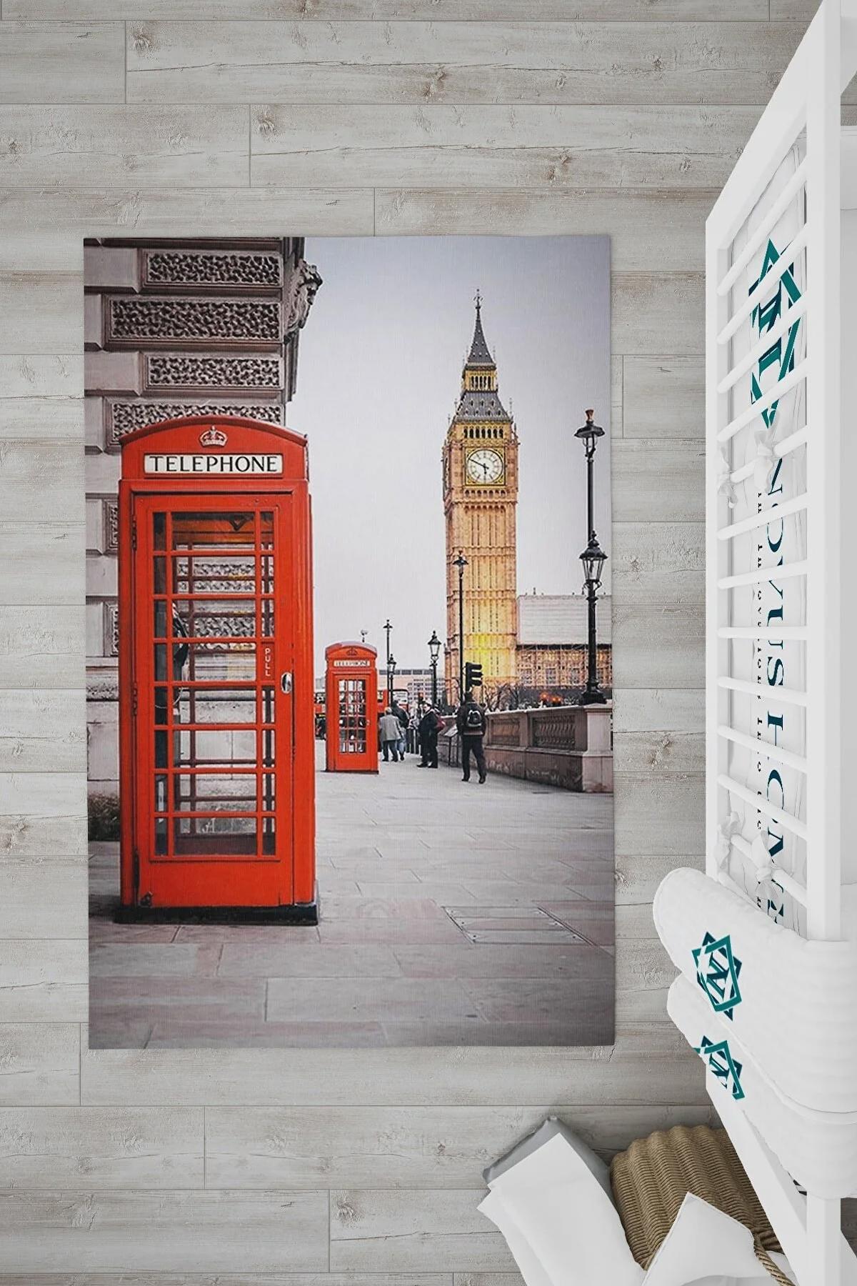 Novus Home Verona Serisi Çok Renkli 6 mm Polyester Antibakteriyel-Toz Tutmaz-Yalıtıma Yardımcı Yıkanabilir İnce Kaymaz Taban Dikdörtgen Makine Dokuma Çocuk Odası Halısı 100x400 cm