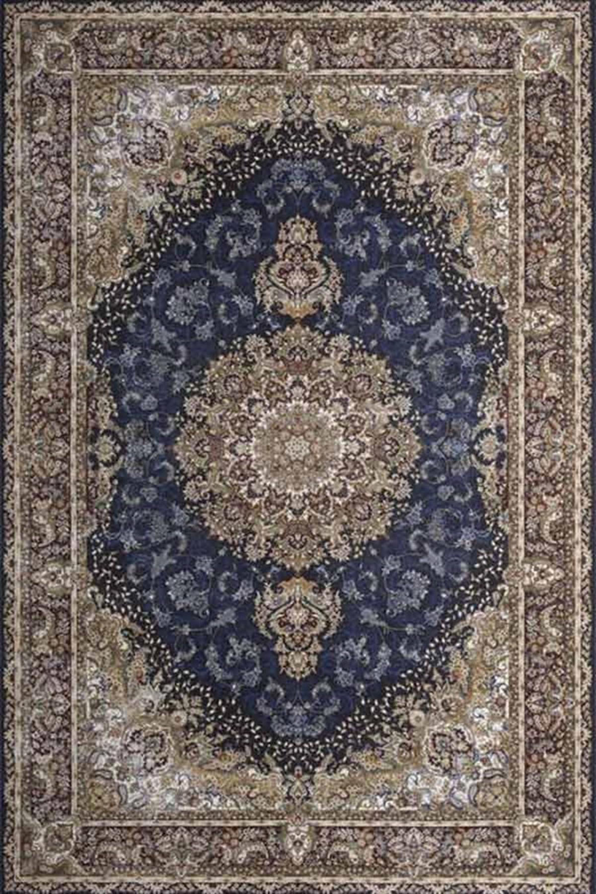Artemis Halı Silk 5158C Bej-Krem 4 mm Akrilik Yıkanabilir İnce Kaymaz Jüt Taban Dikdörtgen Makine Dokuma Salon Halısı 120x180 cm