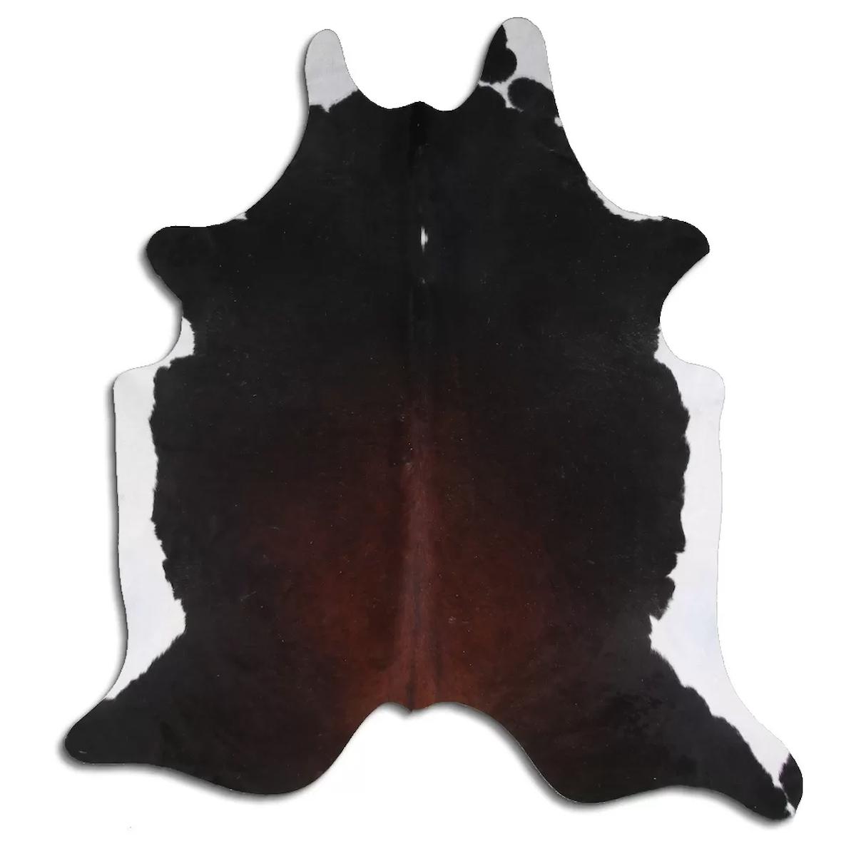 Fiesta Leather Art 66825 Krem 51 mm Deri Toz Tutmaz Yıkanabilir İnce Kaymaz Deri Taban Oval Makine Dokuma Salon Halısı 100x225 cm