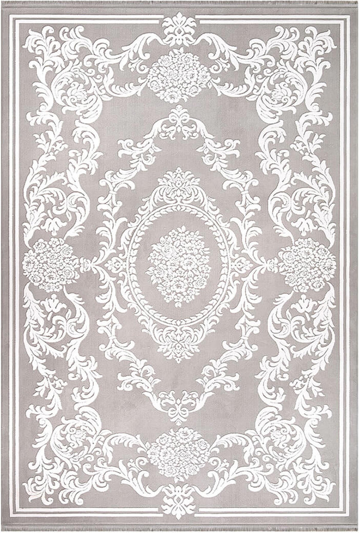 İpek Home Sardes 6938A Bej-Kahverengi 10 mm Akrilik Yıkanabilir Orta Kaymaz Pamuk Taban Dikdörtgen Makine Dokuma Antre-Çocuk Odası-Salon-Yatak Odası Halısı 80x150 cm