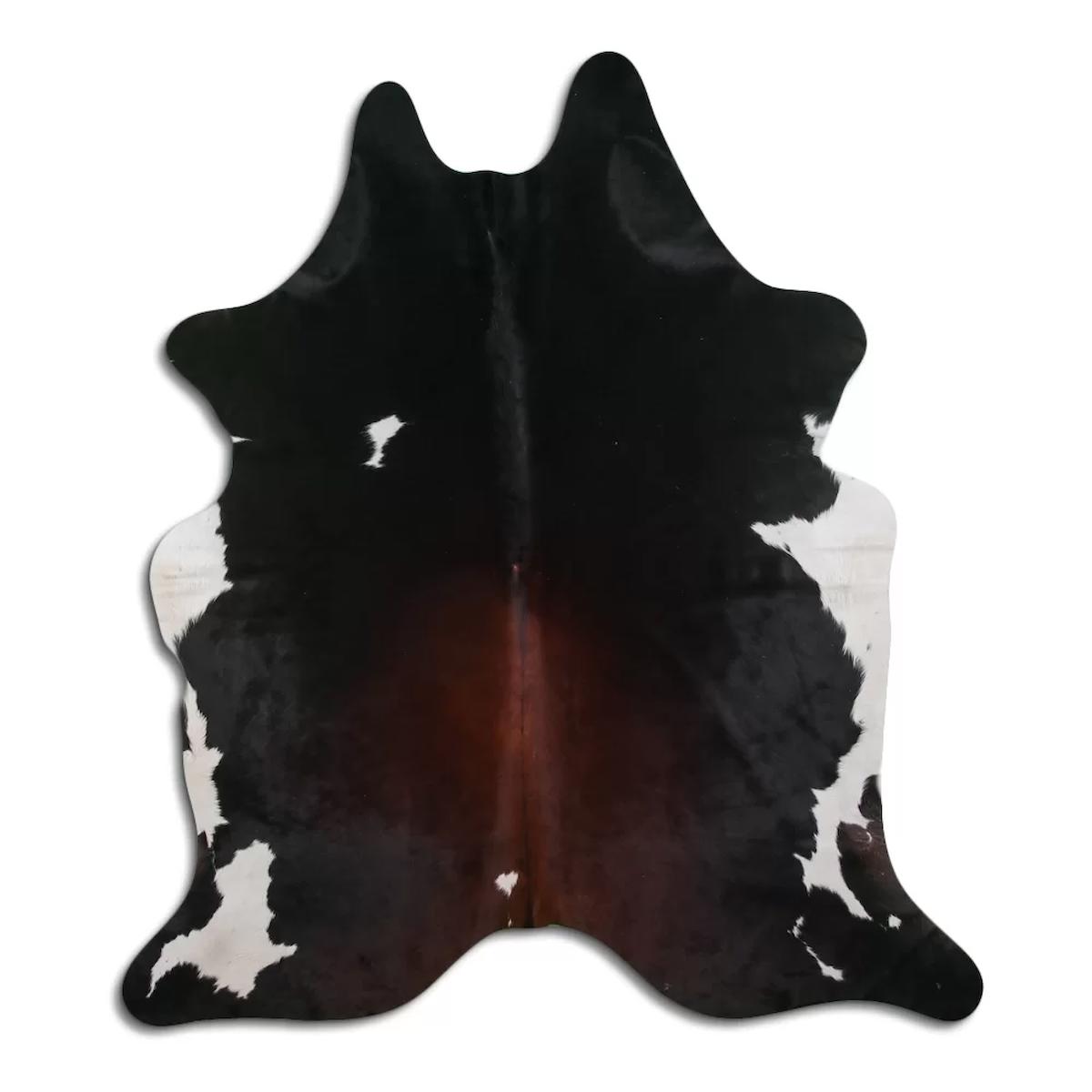 Fiesta Leather Art 103654 Krem 51 mm Deri Toz Tutmaz Yıkanabilir İnce Kaymaz Deri Taban Oval Makine Dokuma Salon Halısı 120x250 cm