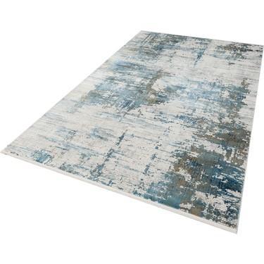 Eko Halı Fresco FS01 Çok Renkli Bambu Silinebilir Yıkanabilir Kaymaz Dikdörtgen Makine Dokuma Salon Halısı 80x500 cm