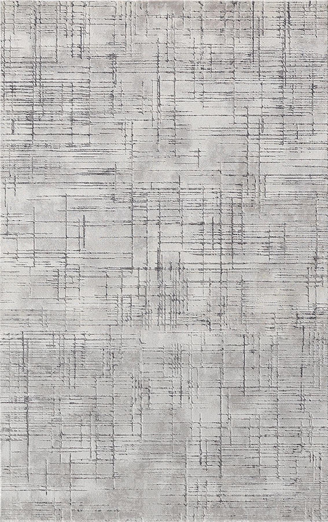 Merinos Country 36188 Kahverengi 9 mm Akrilik Antibakteriyel Yıkanabilir İnce Kaymaz Soyut Temalı Dikdörtgen Makine Dokuma Salon Halısı 200x300 cm
