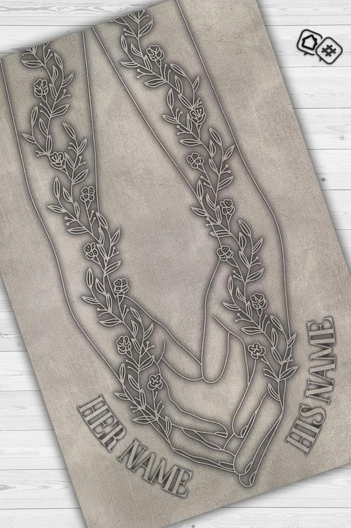 Homshtag Krem 4 mm Pamuk Antistatik Yıkanabilir İnce Kaymaz Dikdörtgen Makine Dokuma Yatak Odası Halısı 133x190 cm