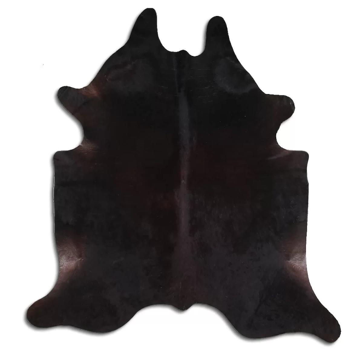 Fiesta Leather Art 62418 Çok Renkli 51 mm Deri Toz Tutmaz Yıkanabilir İnce Kaymaz Deri Taban Oval Makine Dokuma Salon Halısı 120x180 cm