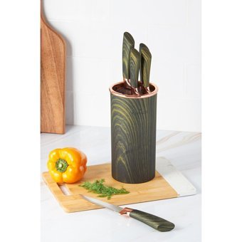 Karaca Wave Green 6 Parça Bıçak Seti