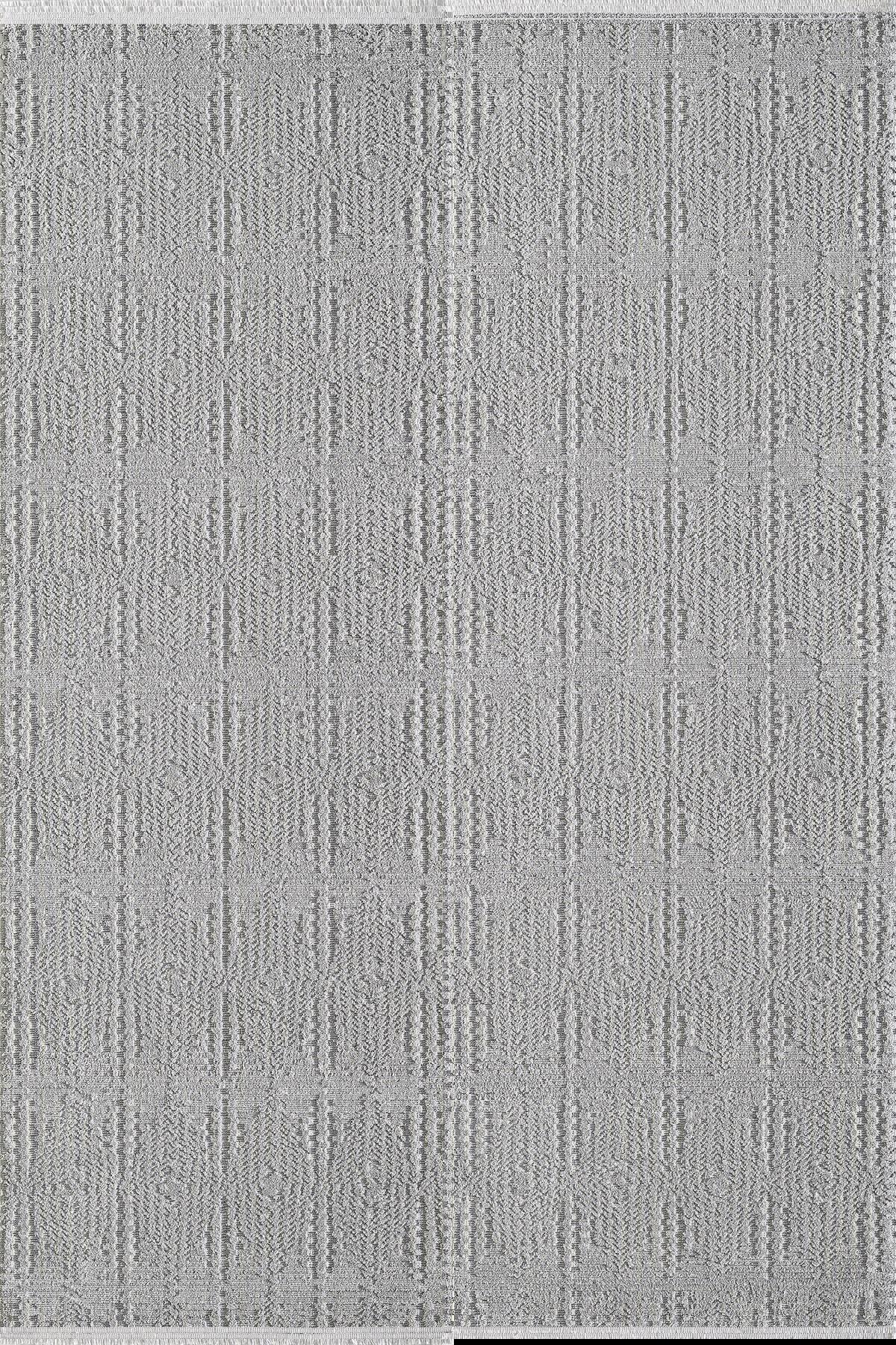 Pierre Cardin Greyna Çok Renkli 9 mm Mikropolyester Yumuşak Yıkanabilir İnce Kaymaz Dikdörtgen Makine Dokuma Salon Halısı 50x80 cm