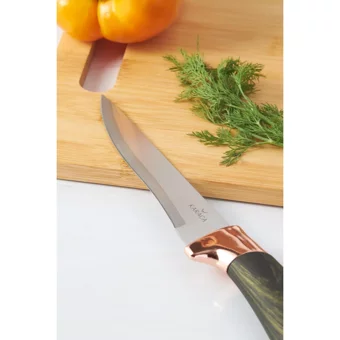 Karaca Wave Green 6 Parça Bıçak Seti