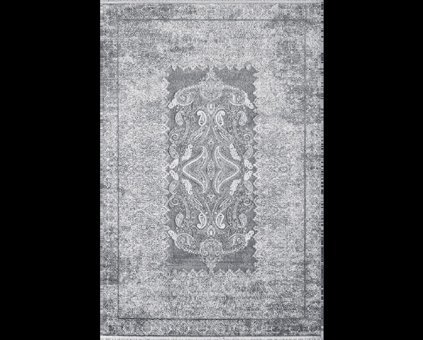 Royal Halı Babil BX17E Krem 8 mm Akrilik Toz Tutmaz Yıkanabilir Kalın Kaymaz Lateks Taban Dikdörtgen Makine Dokuma Salon Halısı 80x150 cm