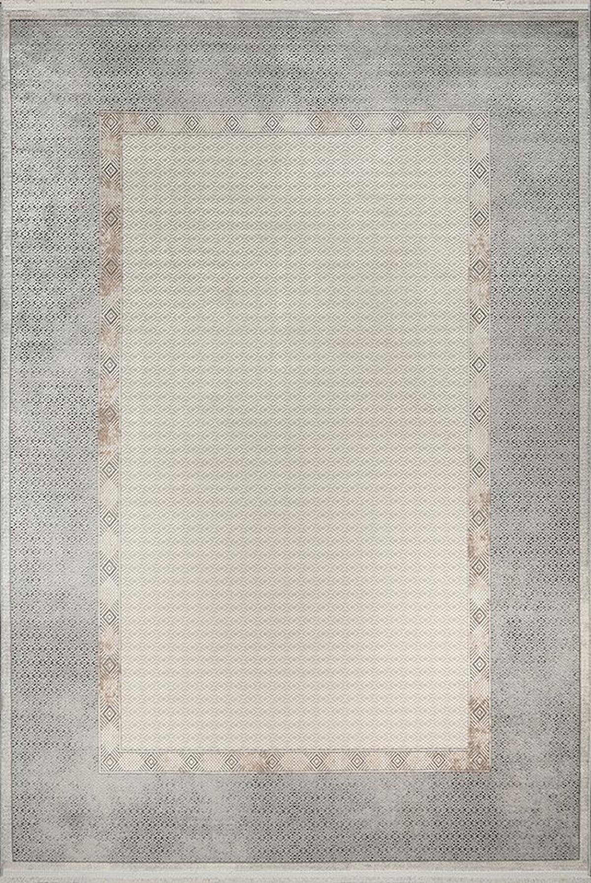 Kreasyon Halı Mazzini 1477 Krem 8 mm Yıkanabilir Kalın Dikdörtgen Makine Dokuma Halı 180x250 cm