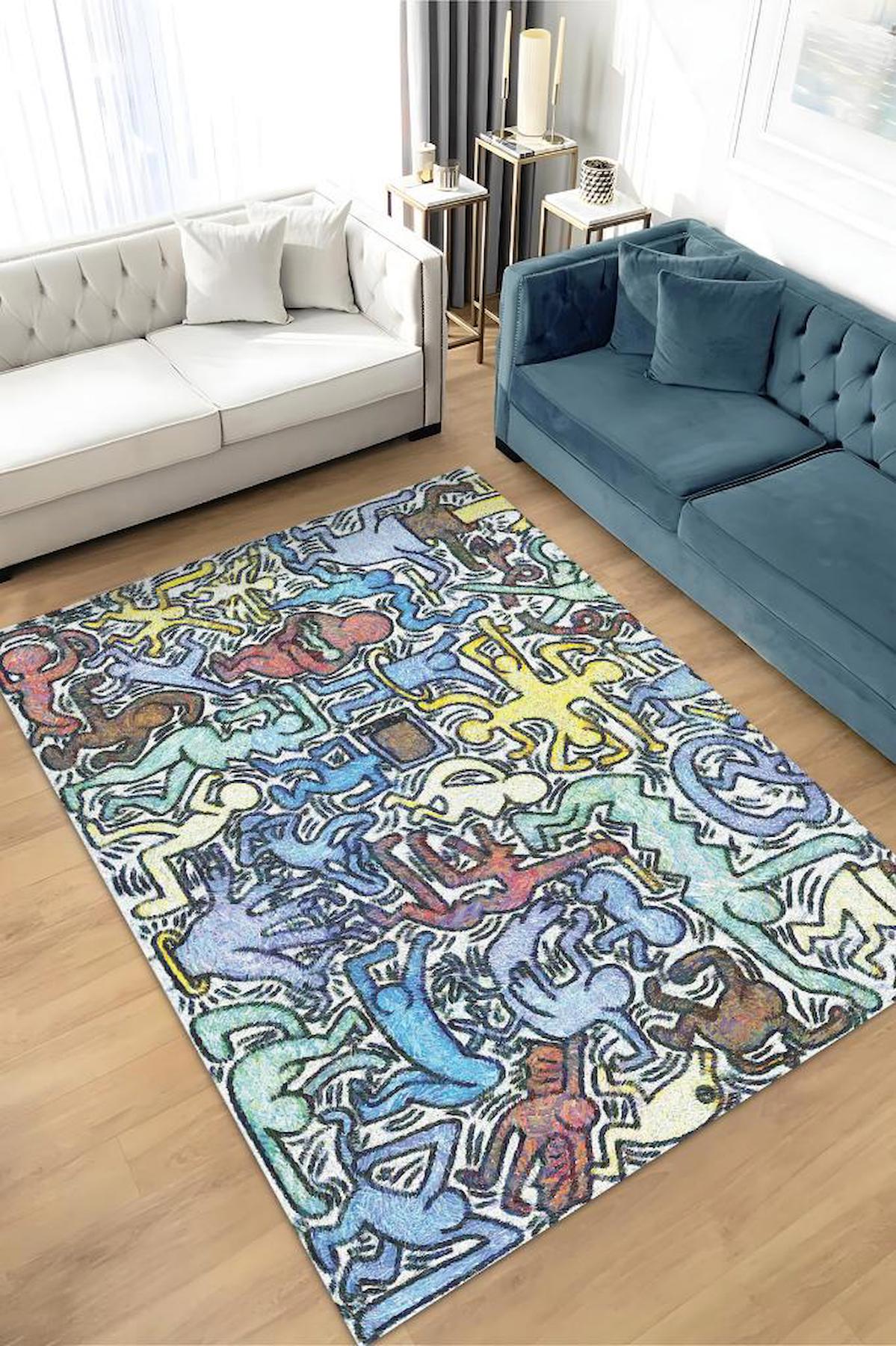 Homshtag Krem 4 mm Pamuk Antistatik Yıkanabilir İnce Kaymaz Dikdörtgen Makine Dokuma Genç Odası Halısı 100x300 cm