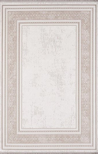 Artemis Halı Dior 02495B Çok Renkli Pamuk Yıkanabilir İnce Kaymaz Jüt Taban Dikdörtgen Makine Dokuma Salon Halısı 80x120 cm