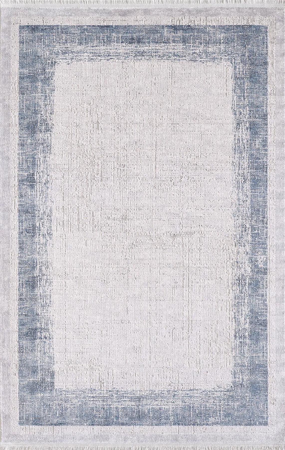 Artemis Halı 02259A Krem Akrilik Yıkanabilir İnce Kaymaz Jüt Taban Dikdörtgen Makine Dokuma Salon Halısı 160x230 cm