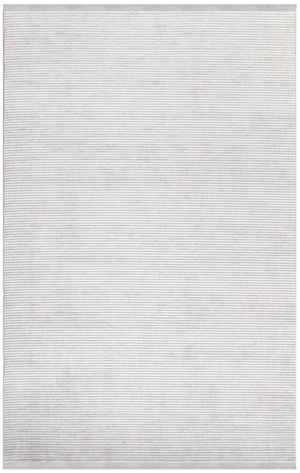İpek Home Filiya 11351 Gri 8 mm Akrilik Yıkanabilir Orta Kaymaz Pamuk Taban Dikdörtgen Makine Dokuma Antre-Çocuk Odası-Salon-Yatak Odası Halısı 80x150 cm