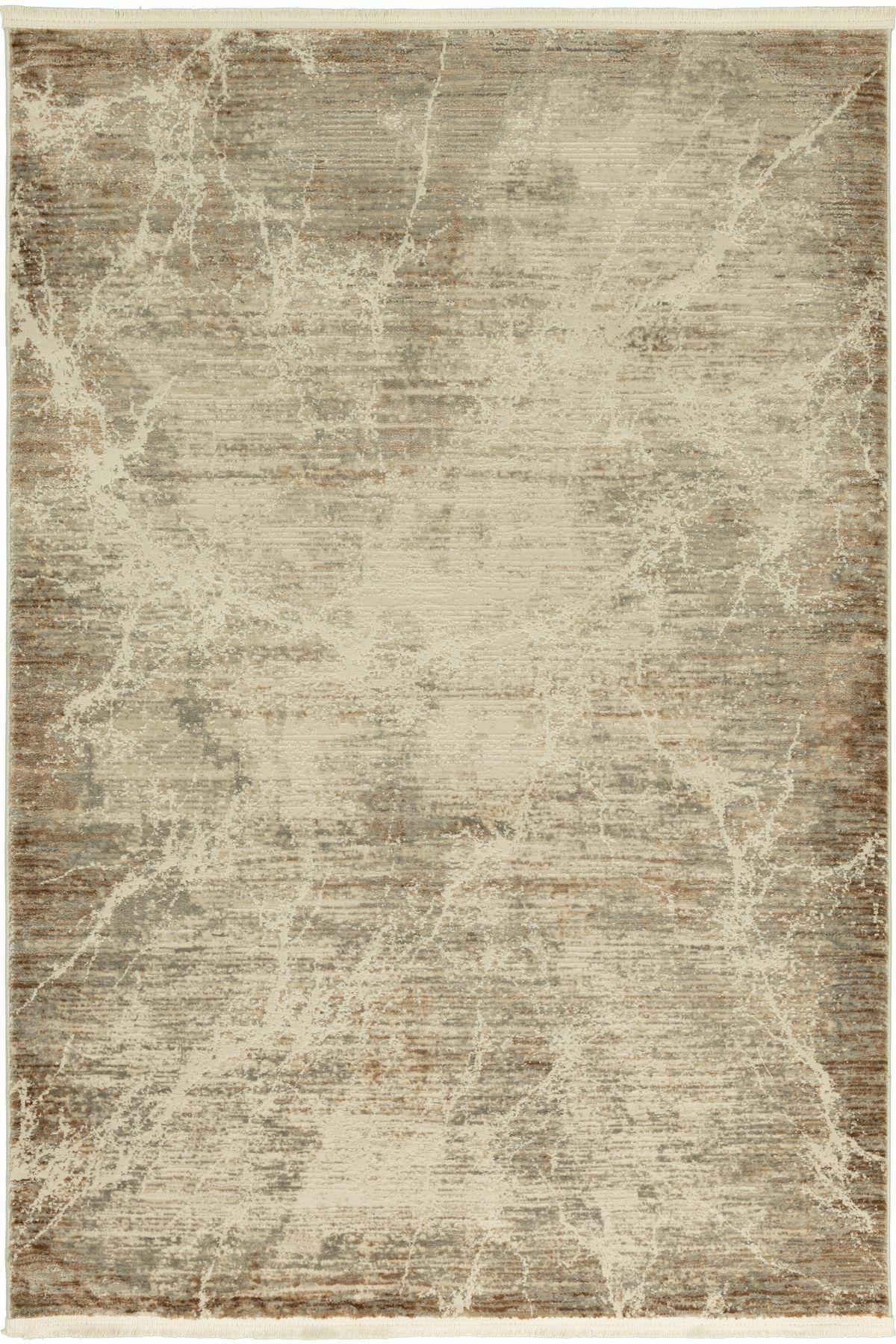 Tuğra Halı Peru PU03 Çok Renkli 9 mm Polyester Toz Tutmaz Yıkanabilir İnce Dikdörtgen Makine Dokuma Antre-Oturma Odası-Salon-Yatak Odası Halısı 120x180 cm
