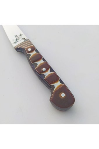 Ndr Knives 3' Lü Verzalit Saplı Bıçak Seti - Sebze Bıçağı - Mutfak Bıçağı - Şef Bıçağı